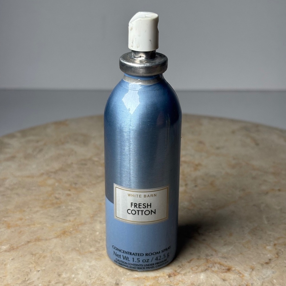 Bath & Body Works White Barn Fresh Cotton Room Spray 1.5 oz
